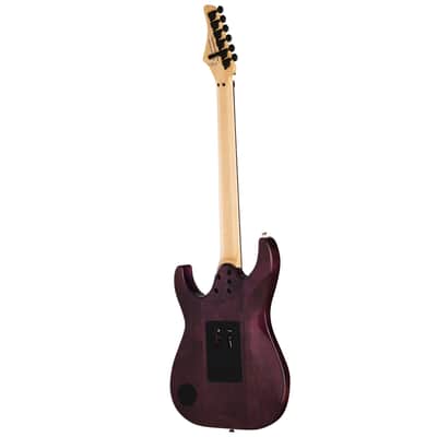 Kramer Volante Quilt HHFR Electric Guitar - Ultraviolet Burst image 3