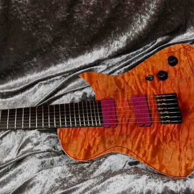 GB Liuteria Boutique Kapooya 7 string fanned knotted thread edition image 8