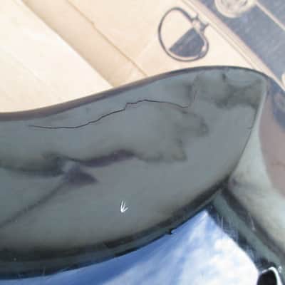 2004 FENDER STRATOCASTER BODY - made in USA - BLACK RELIC image 2