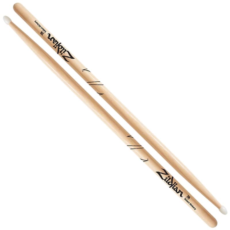 Zildjian Z7AN Hickory Series 7A Nylon Tip Drum Sticks image 1