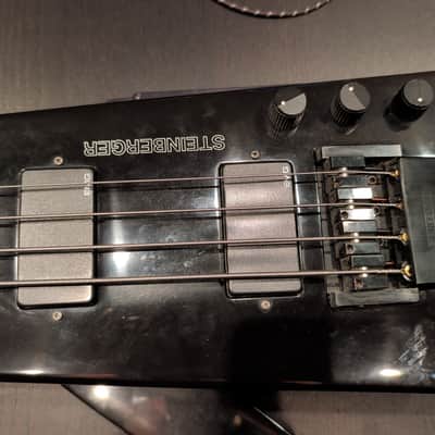 1985 Steinberger XL-2 Newburgh USA Headless Bass w/ EMG Pickups image 4