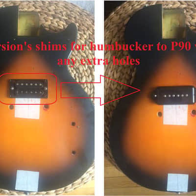 P90 adaptor for Humbuckers' guitars (Set of 2) image 2