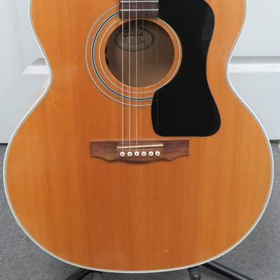 Guild USA JF-30 1996 Acoustic/ Electric 6 String Guitar w/ Case Natural image 2