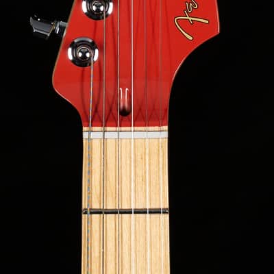 Fender Limited Edition Player Stratocaster HSS Maple Fingerboard Fiesta Red with Matching Headstock (365) image 5