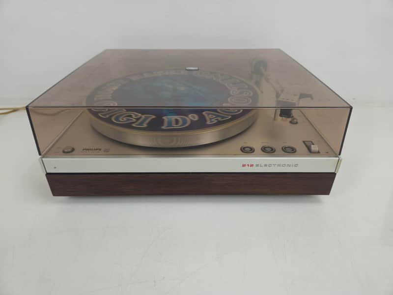 Philips 212 - Electronic Sprung Chassis Belt-Drive Turntable - New Belt image 1
