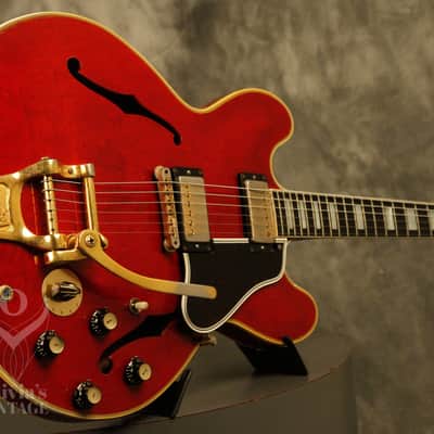 1961 Gibson ES-355 Stereo Varitone Cherry w/ '70's T-top pickups image 11