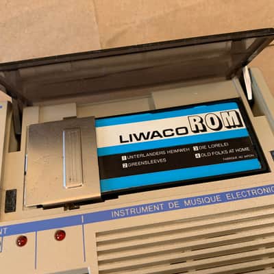 Liwaco LW-80 1980s - Grey 32key Keyboard Synthesizer Japan Casio PT-82 clone EC in box image 9