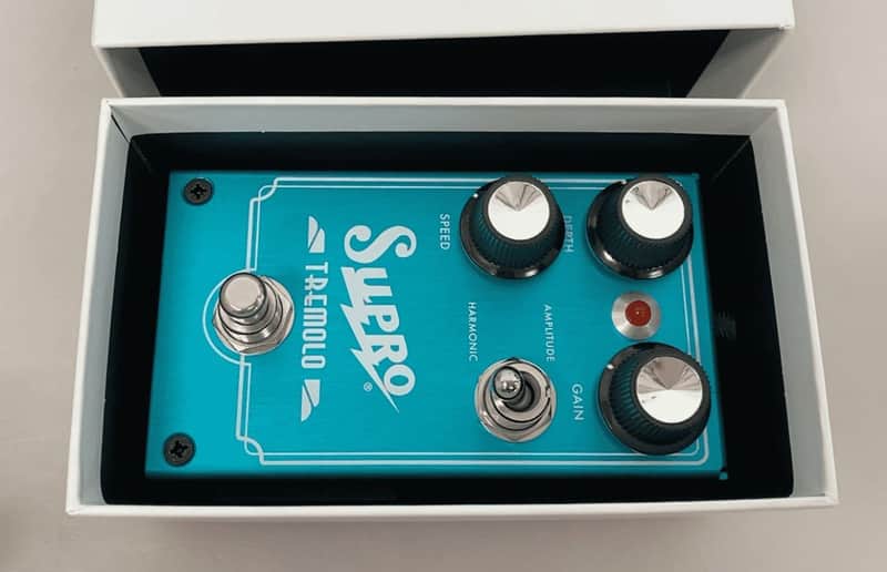 Supro 1310 Tremolo Amplitude and Harmonic Tremolo Pedal image 1