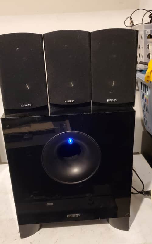 Energy Take 5 surround speakers Black image 1