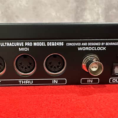 Behringer Ultracurve Pro DEQ2496 24-Bit Mastering Processor 2010s - Standard image 10