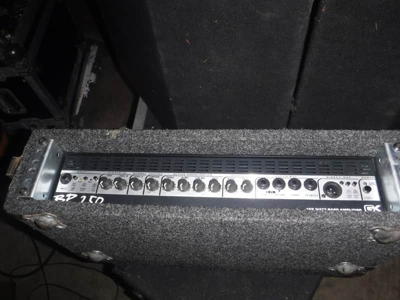 Gallien Krueger BP 250 - BLACK. GK Loaded in 2U Grundorf Rack Case. image 1