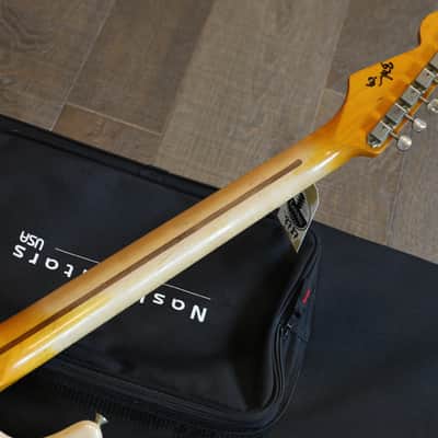2009 Nash Guitars S-57 with Lollar Pickups Electric Guitar Blonde Factory Relic + OC image 18