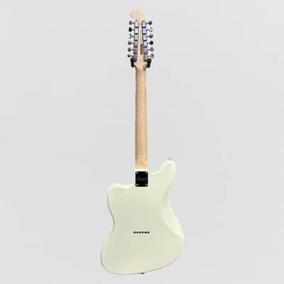 Fender Squier Paranormal Jazzmaster XII 12-String Electric Guitar - Olympic White image 9