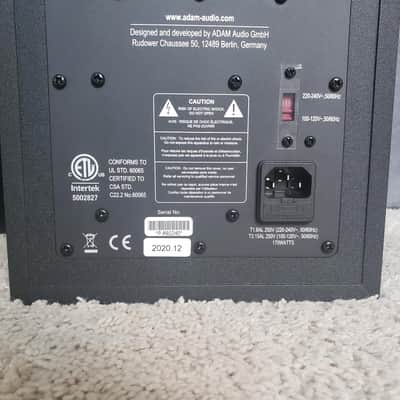 ADAM Audio A7X Active Nearfield Monitors (Pair) 2021 - Black image 5