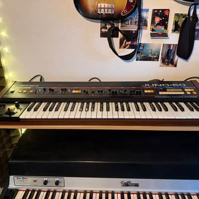 Roland Juno-60 + Flight Case (1982) image 6