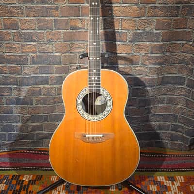 Vintage 1970s Ovation 1617 Legend Natural With Original Case image 1
