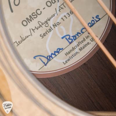 Bourgeois OMS-12C Odyssey - Aged Tone Italian Spruce & Madagascar Rosewood #11362 image 17