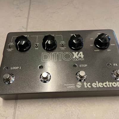 TC Electronic Ditto X4 Looper 2016 - Present - Black image 3