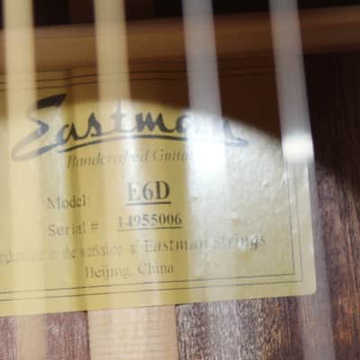 Eastman E6D Dreadnought Natural image 8
