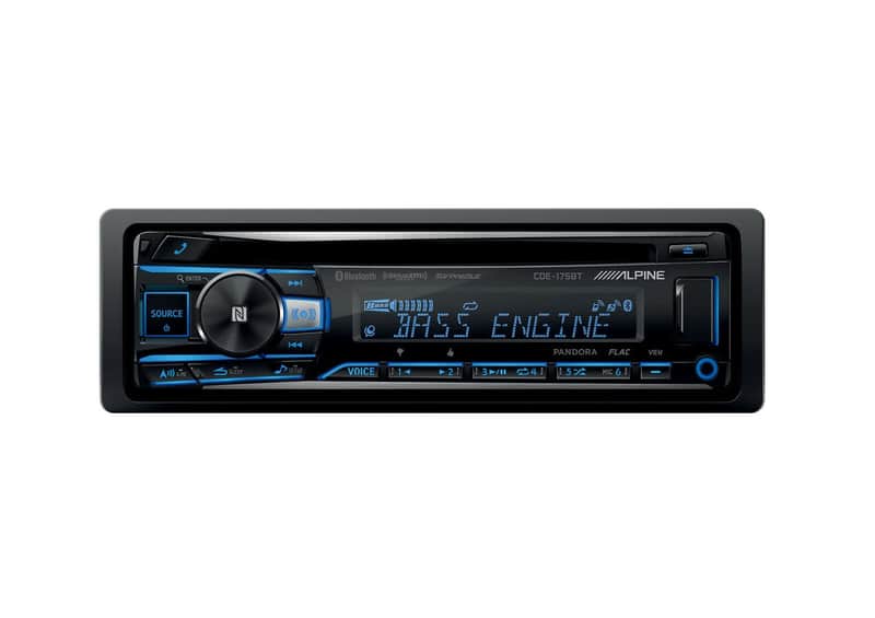 Alpine CDE-175BT CD Receiver with NFC & Bluetooth® Wireless Technology image 1