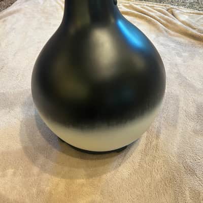 Meinl Fiberglass Liquid Ibo Drum Black/White 2010s image 3