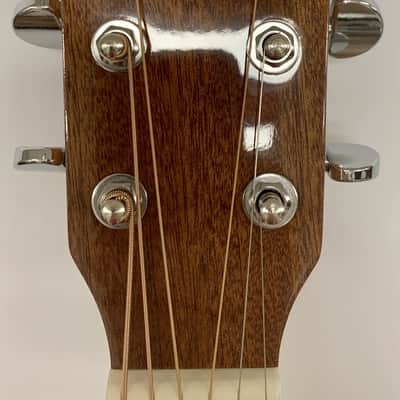 Shore Cutaway Acoustic Guitar - natural solid spruce top image 5