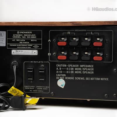 Pioneer SX-680 Vintage Stereo Receiver – Professionally Restored – 1-Year Warranty image 21
