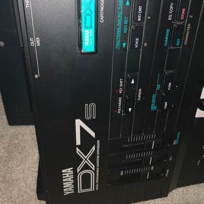 Yamaha DX7II S 16-Voice Synthesizer 1986 - 1989 - Black image 9