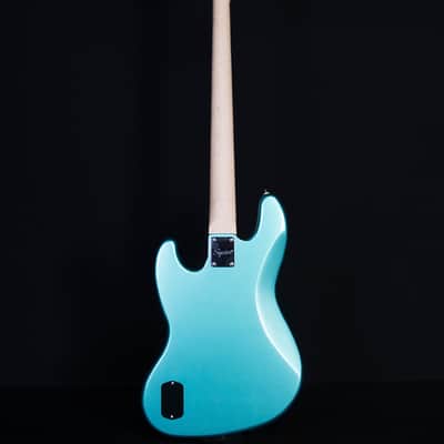 Squier Affinity Active Jazz Bass, Laurel FB, Mystic Sea Foam Green image 7
