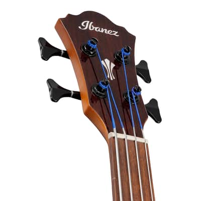 Ibanez AEGB24FE Fretless Acoustic-Electric Bass - Mahogany Sunburst image 5