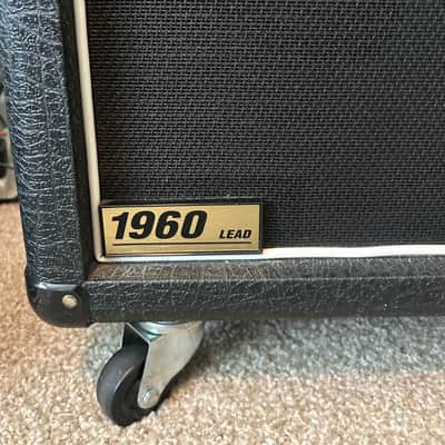 Marshall 1960A Lead 300-Watt 4x12" Angled Guitar Speaker Cabinet 1998 - Present - Black image 10