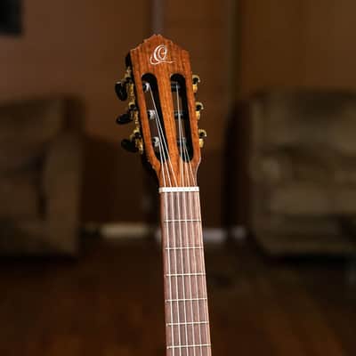 Ortega R221BK-3/4 Family Series Spruce Top Mahogany Neck 3/4-Size Nylon 6-String Classical Acoustic Guitar w/Gig Bag image 15