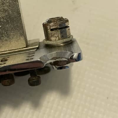 1980's Era Kramer Guitars German Made Original Floyd Rose Chrome Tremolo Bridge Base Plate Frame image 9