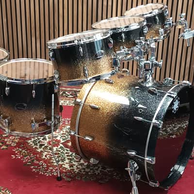 Sakae Osaka Heritage Evolved GEN2 Maple Shell Pack -  Black & Gold - 22", 10",12",13",14" & 16" image 11