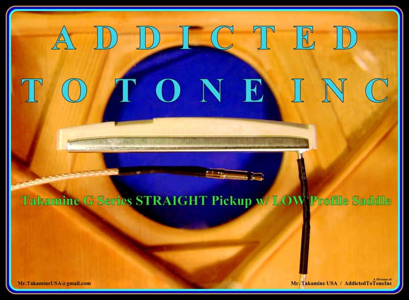 Takamine G Series CP-100 Pickup Assembly with SHIM SET / TGP0897 image 1