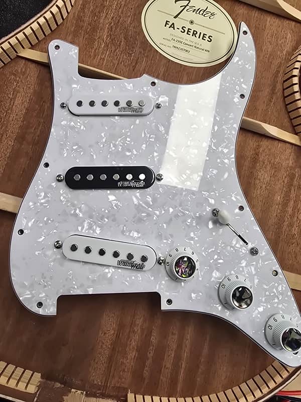 Wilkinson Strat Style Wired Pickguard image 1