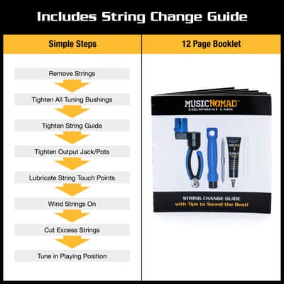 MusicNomad 6 pc. Guitar String Change Tool Kit (MN218) image 4