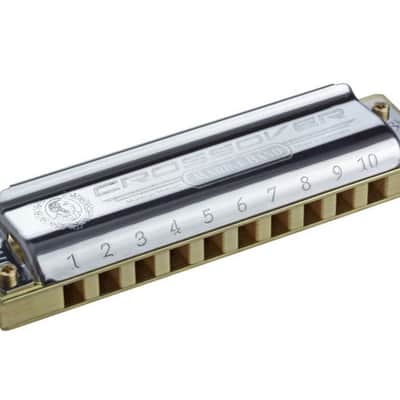 Hohner Marine Band Crossover Diatonic Harmonica Key C image 1