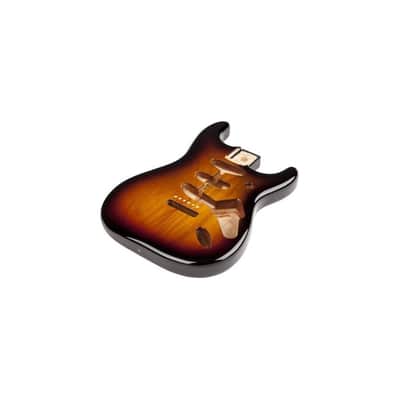 Fender Alder Stratocaster Body - Vintage Bridge Routing - 3-Color Sunburst image 2