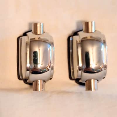 TAMA PICCOLO SNARE DRUM LUGS PAIR - CHROME - FREE SHIP TO C-USA! image 1
