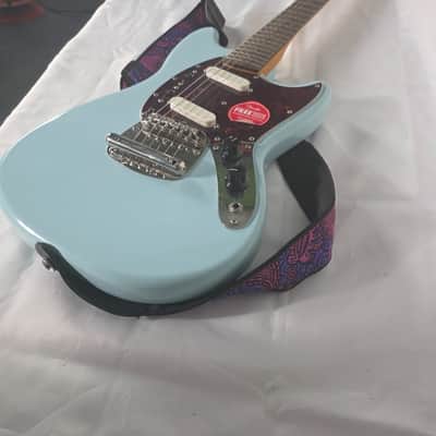 Squier by Fender Classic Vibe '60s Mustang Sonic Blue Poplar Maple 6 String image 17