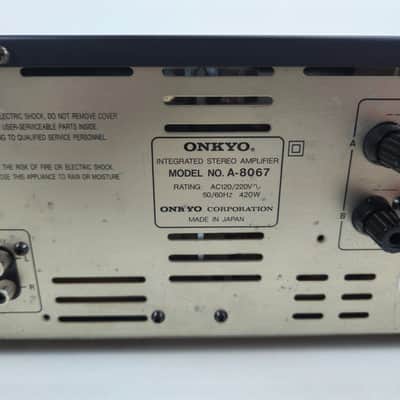 Onkyo - A-8067 - Integrated Stereo Amplifier - Mint - Serviced (Caps Replaced) image 11