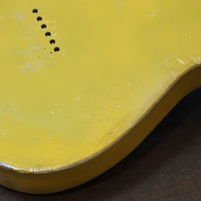Kelton Swade 1952 Blackguard Tele Style Electric  Guitar Butterscotch Blonde Heavy Relic + Hard Case image 15