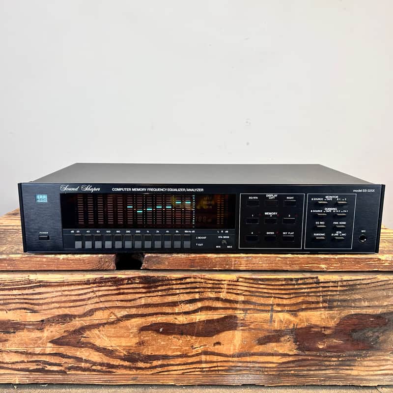 あず ADC SS-325X EQ Spectrum Analyzer with original microphone | Reverb