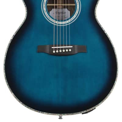 PRS SE A60 Angelus Acoustic-electric Guitar - Cobalt Blue Burst image 1