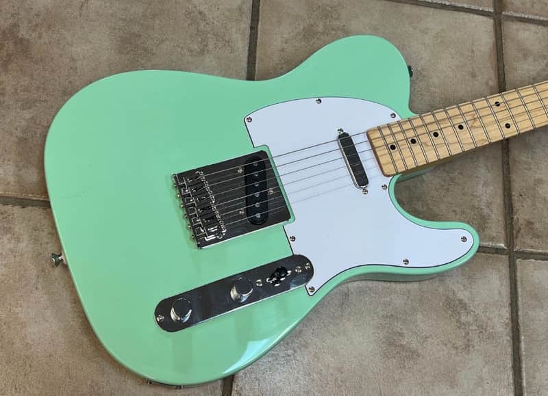 2024 Squier Limited Edition Affinity Series Telecaster Surf Green image 1