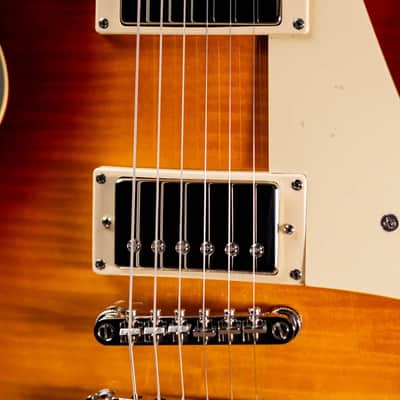 Epiphone Les Paul Standard 60s Figured Electric Guitar - Iced Tea Burst image 10
