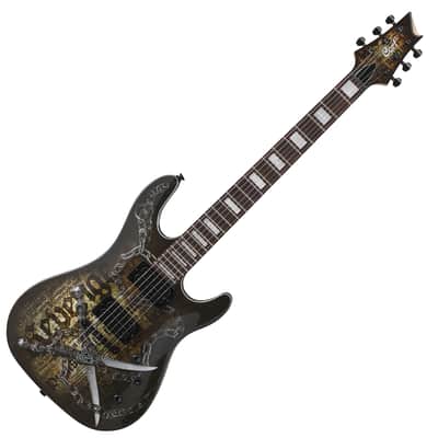 Cort KX5-CQ Unique Design Graphic Electric Guitar String Through