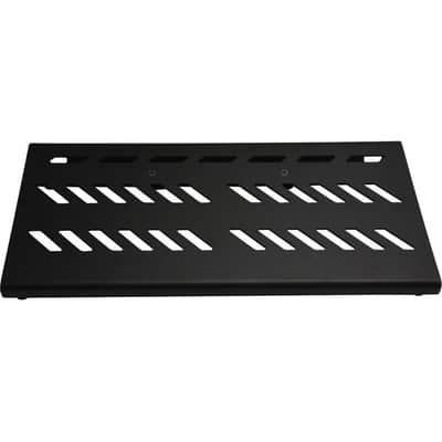 Gator Black Large aluminum pedal board with Gator carry bag and bottom mounting power supply bracket. Power supply not included. image 4