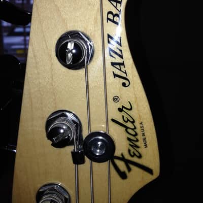 Fender AMERICAN DELUXE JAZZ BASS MN B 2011 - Gloss Black image 2